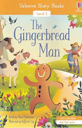 Usborne story Book Level 1 The Gingerbread Man